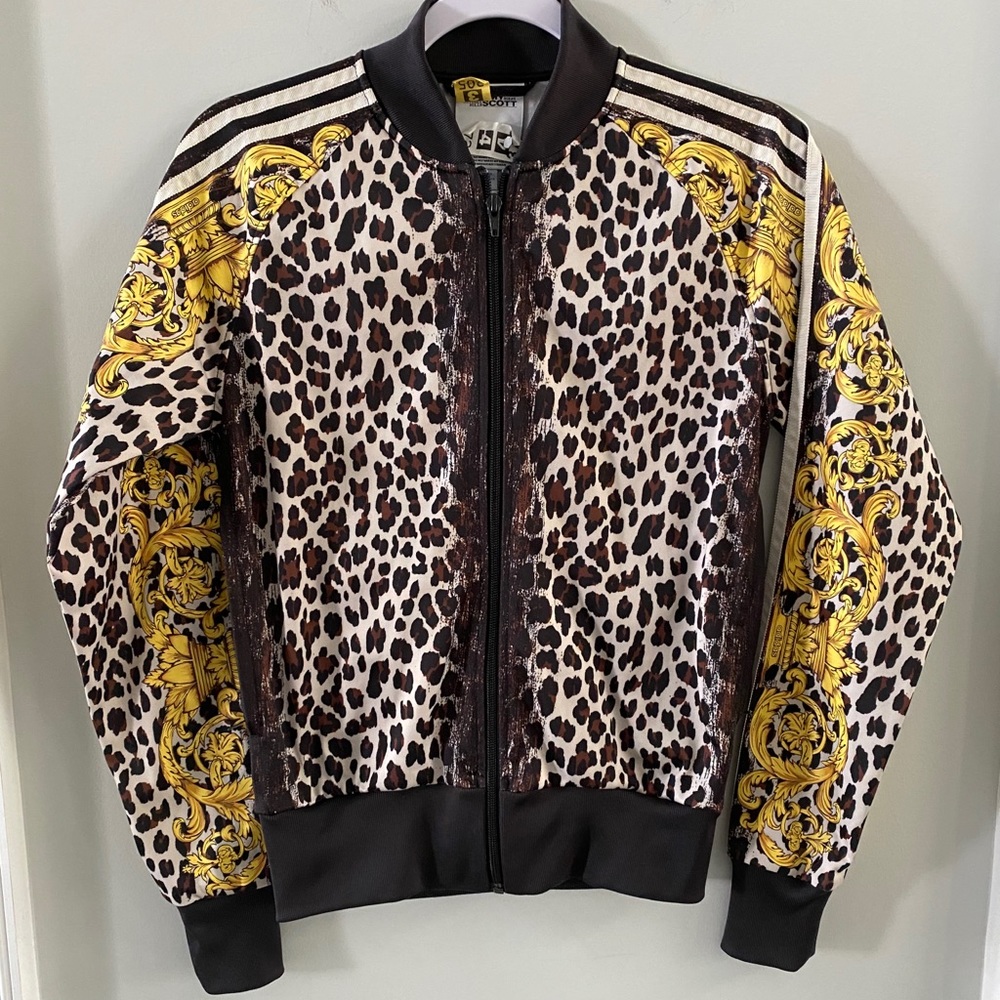 COPY - Jeremy Scott Adidas Full Zip Track Jacket XS Versace Style